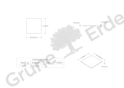 Ablageboard Jukai PurBasis 60 cm (Buche, Basis 60 cm)
