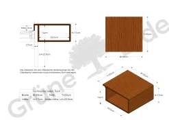 Ablagebox Almeno(Zirbe)