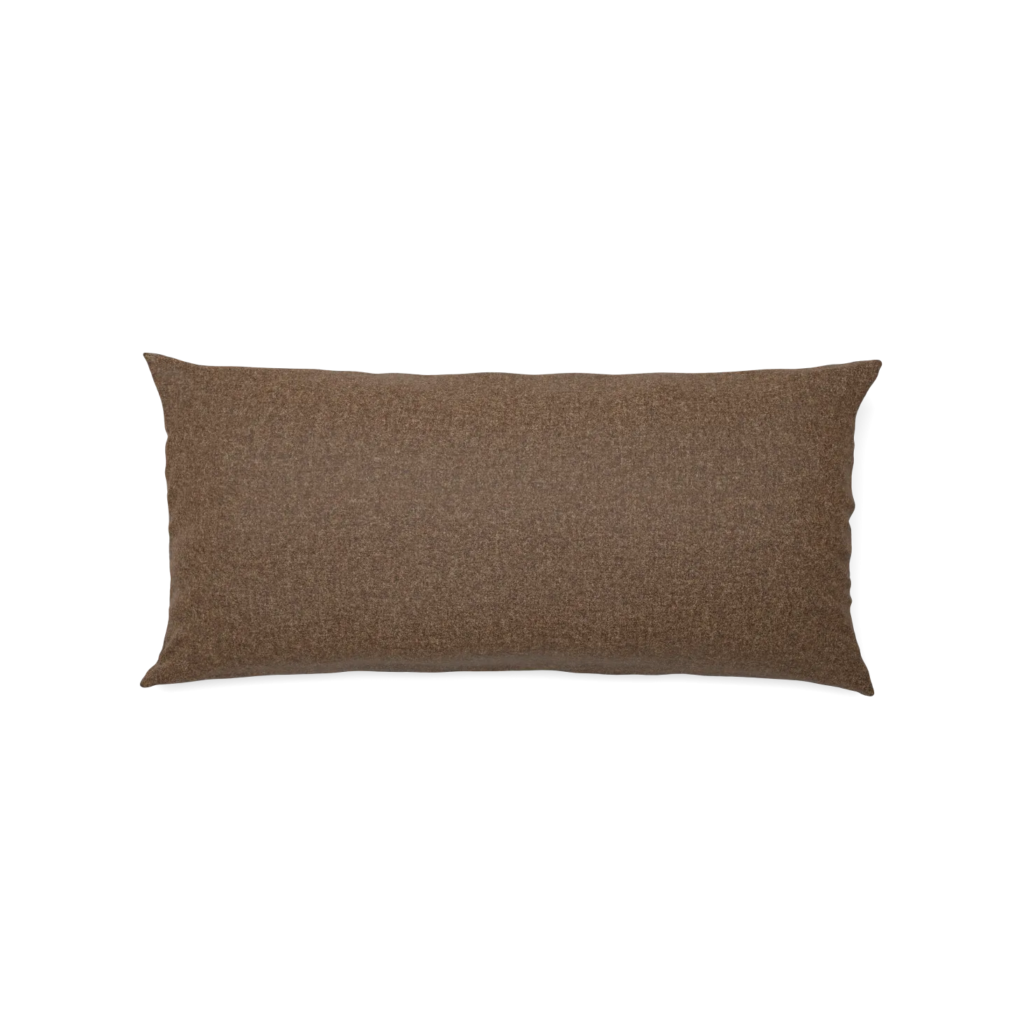 Armlehnenkissen-Überzug mit verdeckter Knopfleiste50 x 60 cm (Wollstoff Tano natur dunkel)