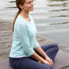 3/4 Arm Shirt aus Bio Baumwolle(weiß, S)