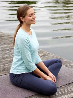 3/4 Arm Shirt aus Bio Baumwolle(weiß, S)