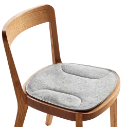Asensio Stuhlauflageinkl. Gitterstoppmatte, 100% SSW - Filz Kiesel