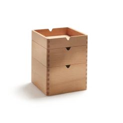 Aufbewahrungsbox Vaso(Buche, B28xT28xH6,4cm)
