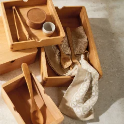 Aufbewahrungsbox Vaso(Buche, B28xT28xH11,2cm)