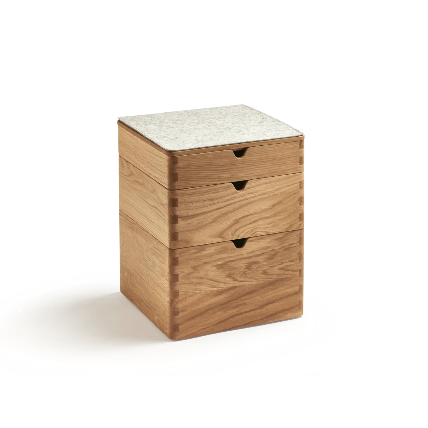 Aufbewahrungsbox Vaso(Eiche, B28xT28xH6,4cm)