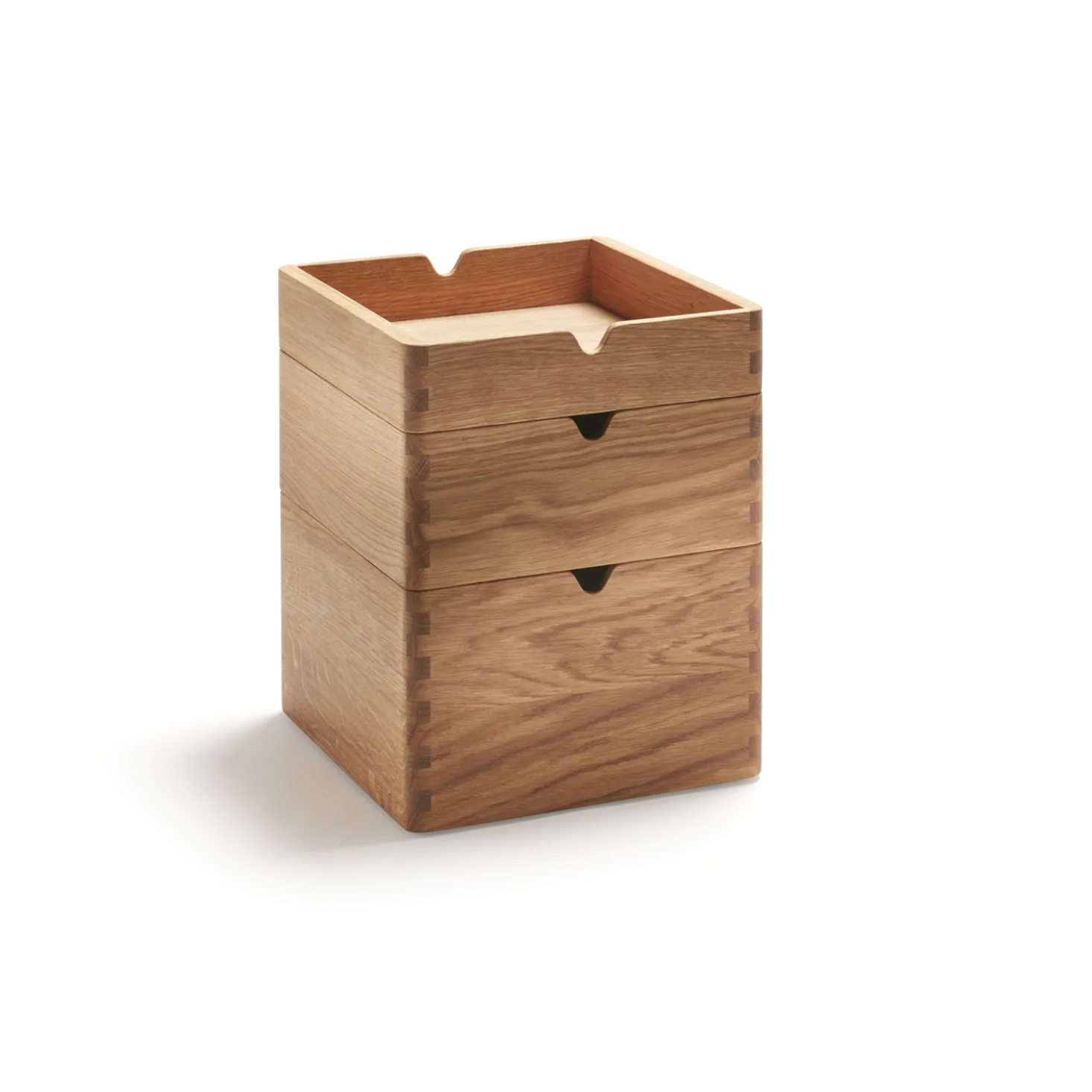 Aufbewahrungsbox Vaso(Eiche, B28xT28xH6,4cm)