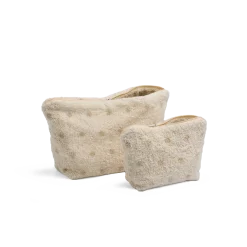 Aufbewahrungstasche Pünktchen100 % Baumwolle, GOTS (natur, maxi)