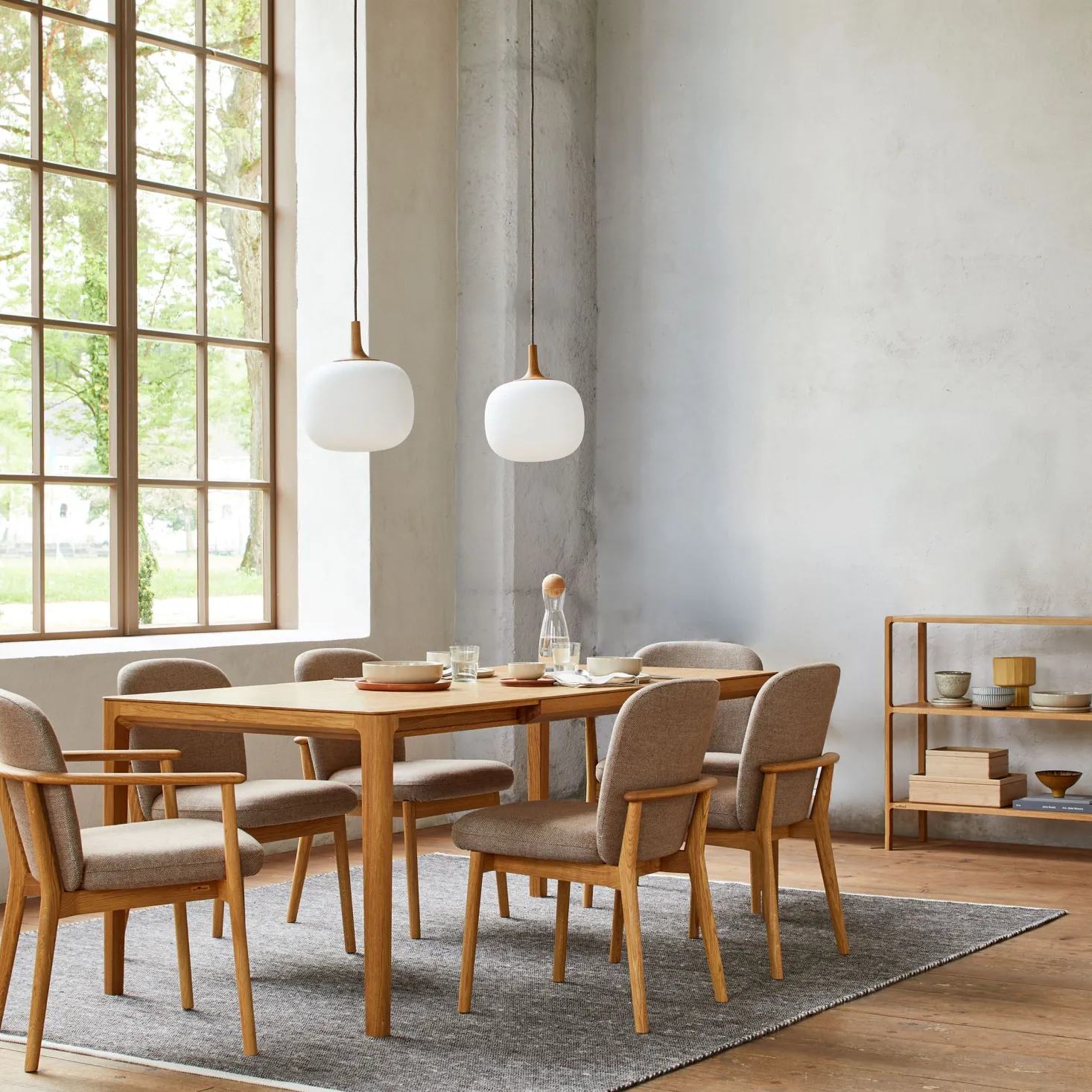 Ausziehtisch Tenso(Eiche, L 160/220 x B 90 cm)