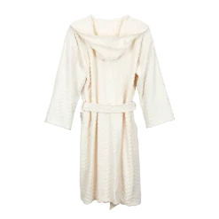 Bademantel Raute für Damen und Herren100 % Baumwolle, GOTS (Damen XS/S)
