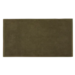 Badematte Anea50 x 80 cm, 100 % Baumwolle, GOTS (olive)