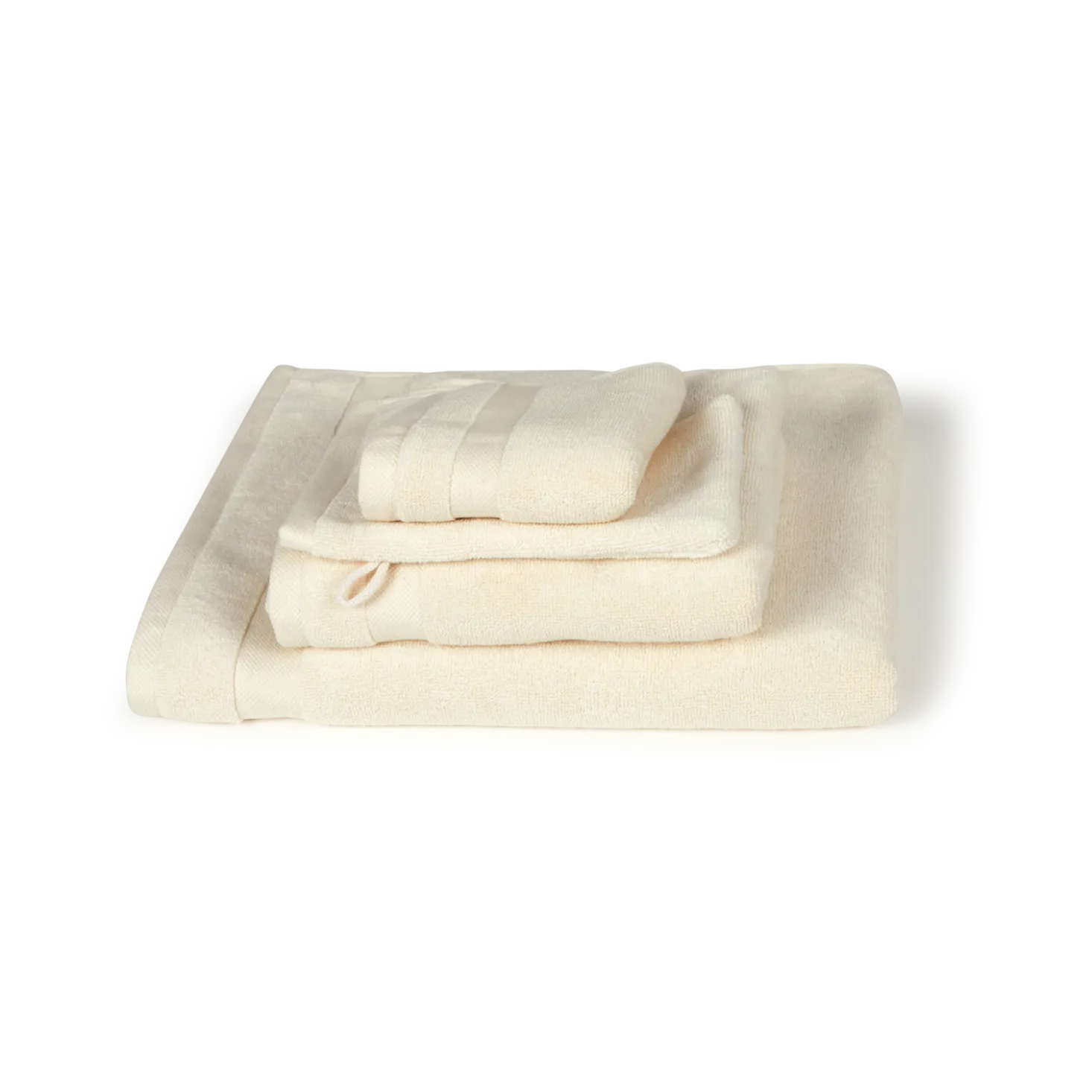 Badtextilien Anea100 % Baumwolle, GOTS (natur, Gästehandtuch 30 x 50 cm)