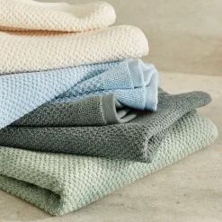 Badtextilien Juniper100 % Baumwolle, GOTS (silbergrau, Badematte 50 x 70 cm)