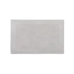 Badtextilien Juniper100 % Baumwolle, GOTS (silbergrau, Badematte 50 x 70 cm)