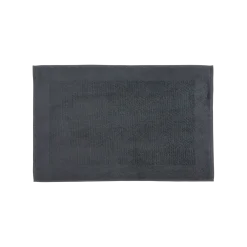 Badtextilien Juniper100 % Baumwolle, GOTS (schiefer, Badematte 50 x 70 cm)