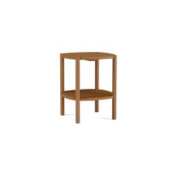 Beistelltisch TondaB 40 x T 40 x H 50,4 cm (Buche)