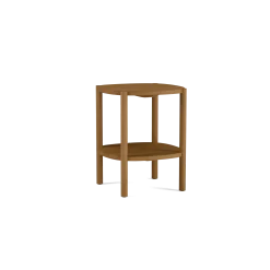 Beistelltisch TondaB 40 x T 40 x H 50,4 cm (Eiche)