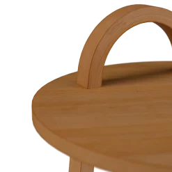 Beistelltisch Vassolo Durchmesser 42 cm (Buche)