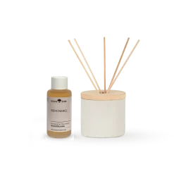 BergnebelPremium Raumduft Set mit Keramikdiffuser