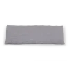 Überzug für Kirschkern-Wärmekissen20 x 60 cm, Bezug: 100 % Baumwolle, GOTS (blaugrau)