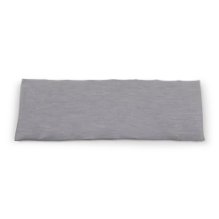 Überzug für Kirschkern-Wärmekissen20 x 60 cm, Bezug: 100 % Baumwolle, GOTS (blaugrau)