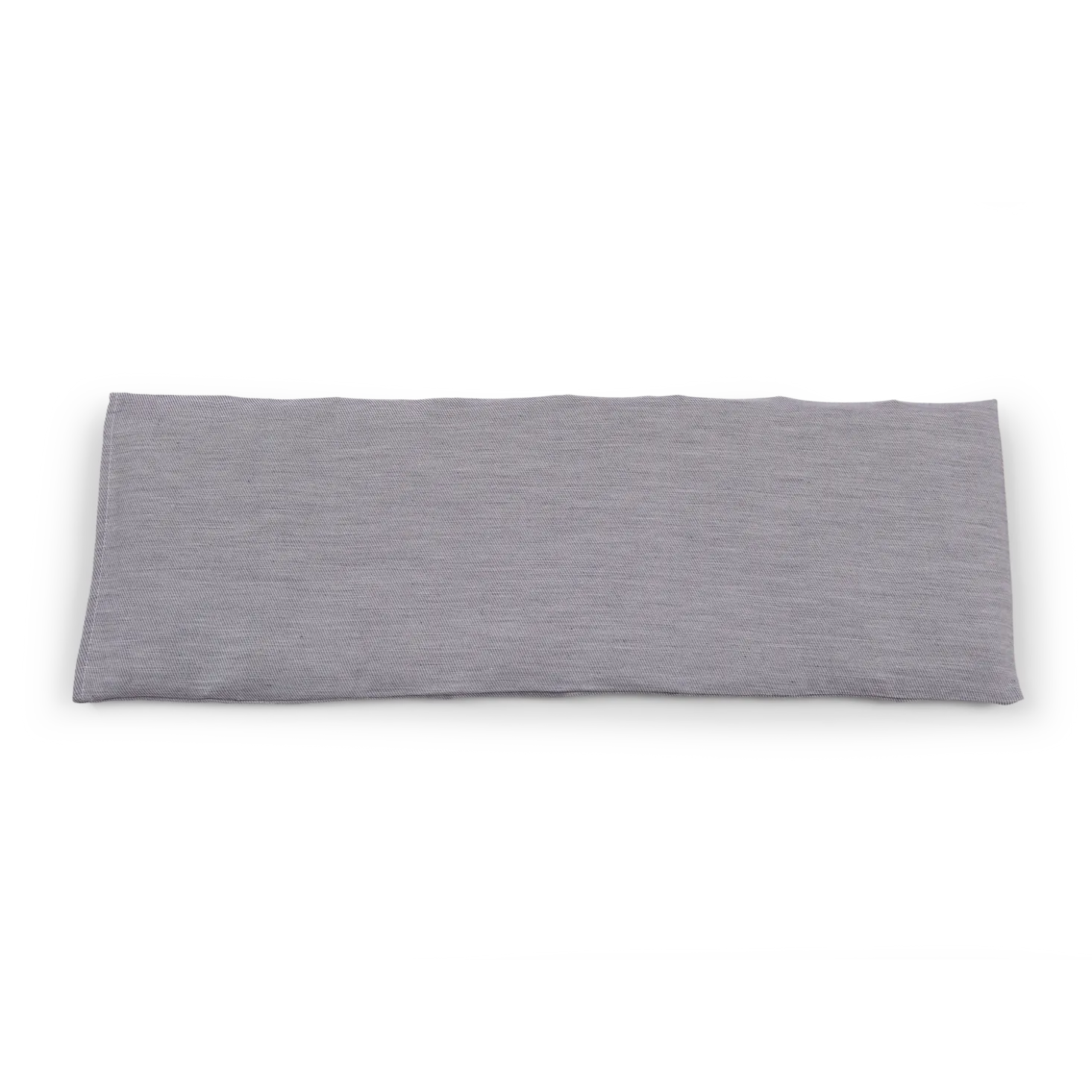Überzug für Kirschkern-Wärmekissen20 x 60 cm, Bezug: 100 % Baumwolle, GOTS (blaugrau)