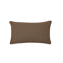 Überzug für Kissen DOPPIO 30x50 cm(Wollstoff Tano natur dunkel)