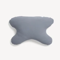 Überzug für Nackenkissen Aliza97 % Baumwolle/3 % Elasthan, Jersey, VEGAN (taubenblau)