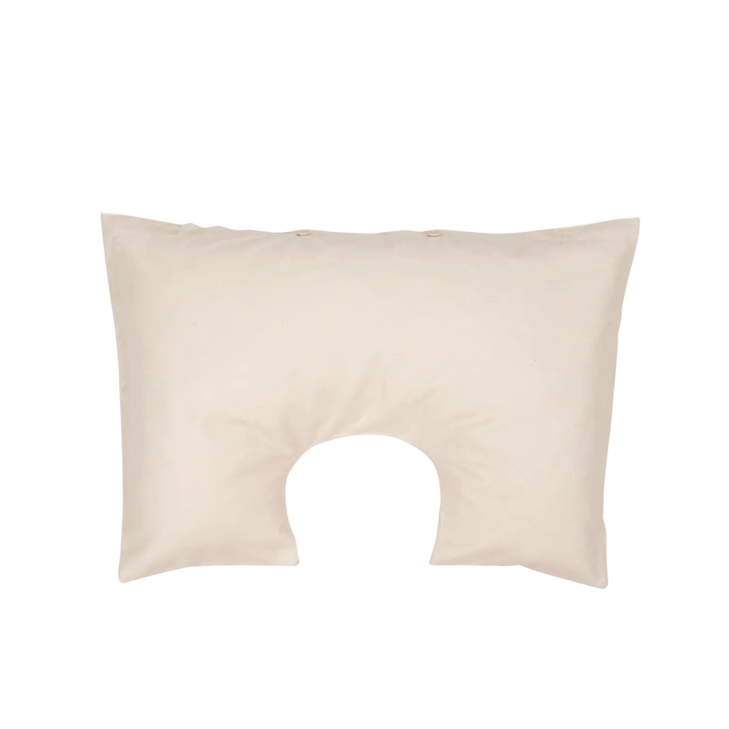 Überzug für SchulterkissenBW-Satin, natur (40 x 60 cm)