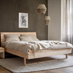 Bett Akato(Zirbe, 180 x 200 cm)