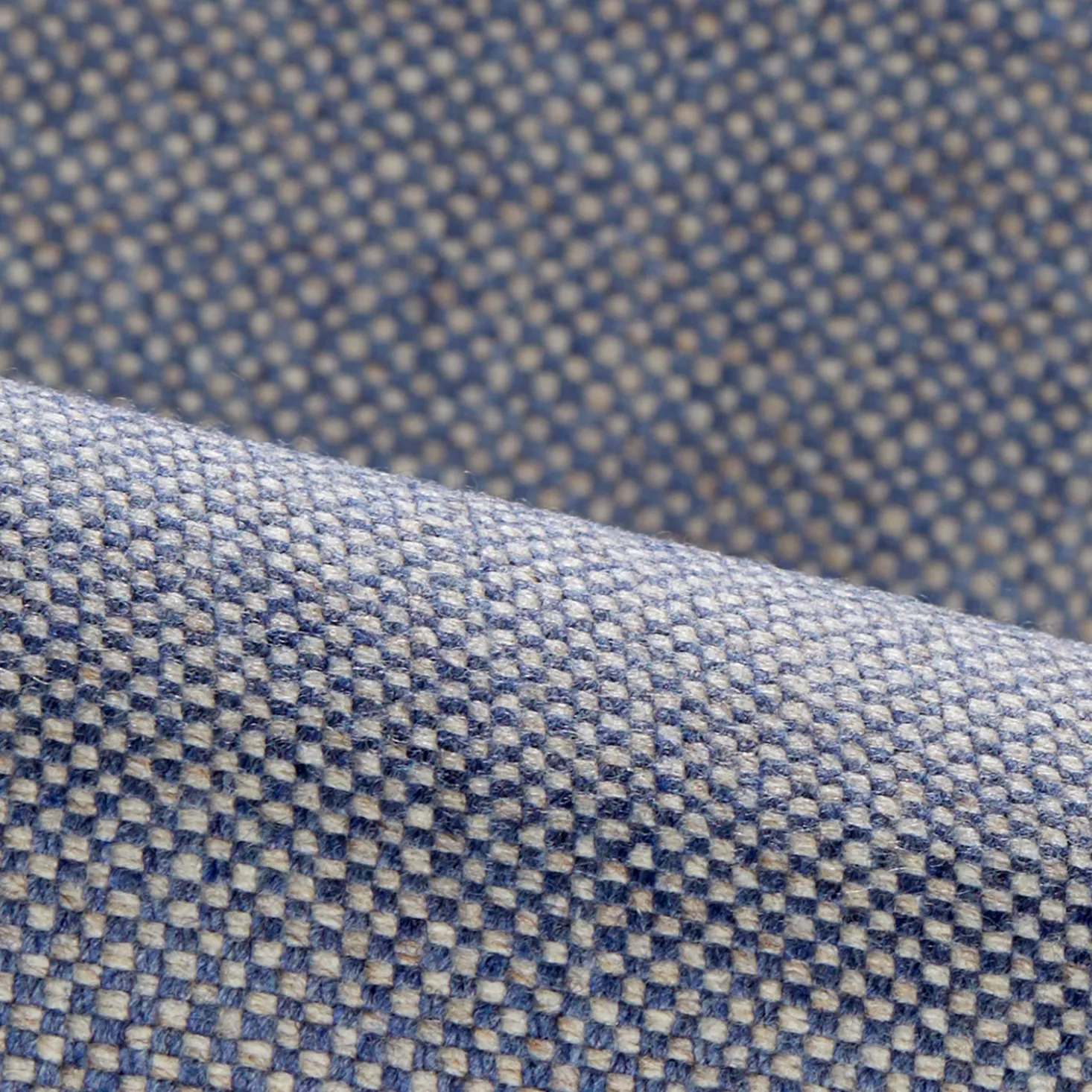 Bett Almara(Wollstoff Elverum Fjord, Eiche, 200 x 200 cm)