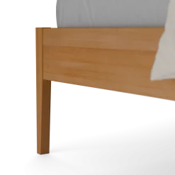 Bett Almeno(Buche, 160 x 200 cm)