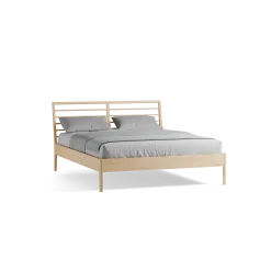 Bett Almeno mit Sprossenbetthaupt horizontal(Esche, 160 x 200 cm)
