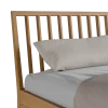 Bett Almeno mit Sprossenbetthaupt vertikal(Eiche, 160 x 200 cm)