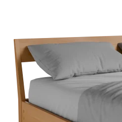 Bett Almeno mit Stegbetthaupt(Buche, 160 x 200 cm)
