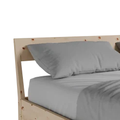 Bett Almeno mit Stegbetthaupt(Zirbe, 160 x 200 cm)