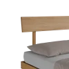 Bett Jukai Pur mit Stegbetthaupt(Eiche, 140 x 200 cm, mit Stegbetthaupt)