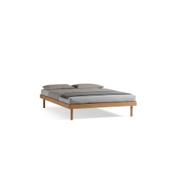 Bett Jukai Pur ohne Betthaupt(Buche, 140 x 200 cm, ohne Betthaupt)