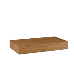 Bettkasten HannoB 120 x T 69,2 x H 18,6 cm (Buche)