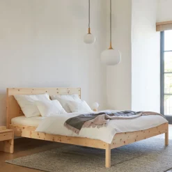 Bett Kiramo(Holz, Zirbe, 160 x 200 cm)
