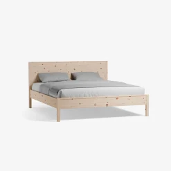 Bett Kiramo(Holz, Zirbe, 180 x 200 cm)