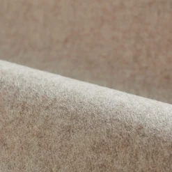 Bett Lorea mit Polsterbetthaupt(Wollstoff Stavang sand, Buche, 180 x 200 cm)