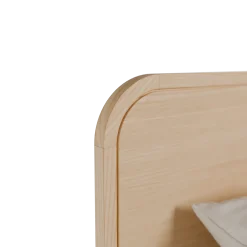 Bett Tenso mit Holzbetthaupt(Esche, 160 x 200 cm)