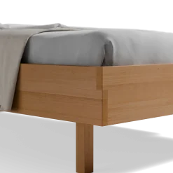 Bett Tesoroohne Betthaupt (Buche, 100 x 200 cm)