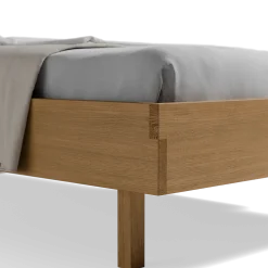 Bett Tesoroohne Betthaupt (Eiche, 100 x 200 cm)