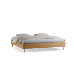 Bett Tonda ohne Betthaupt(Eiche, 200 x 200 cm)