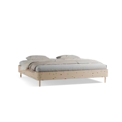 Bett Tonda ohne Betthaupt(Zirbe, 200 x 200 cm)