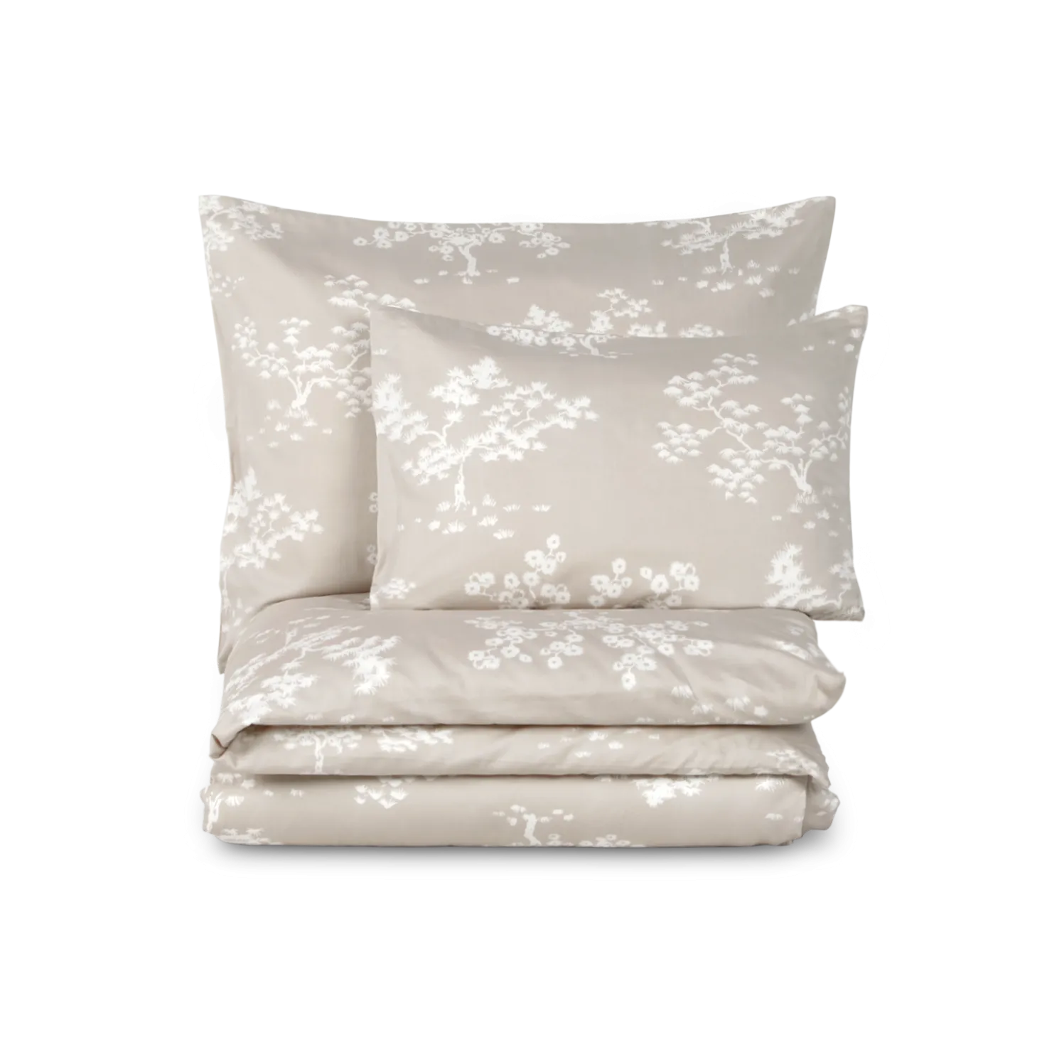 Bettwäscheset Aglaia aus Baumwolle, Satin, GOTSFarbe: sand