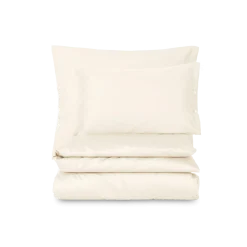 Bettwäscheset Carla aus Baumwolle, Satin, GOTSFarbe: uni-natur