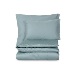 Bettwäscheset Carla aus Baumwolle, Satin, GOTSFarbe: rauchblau