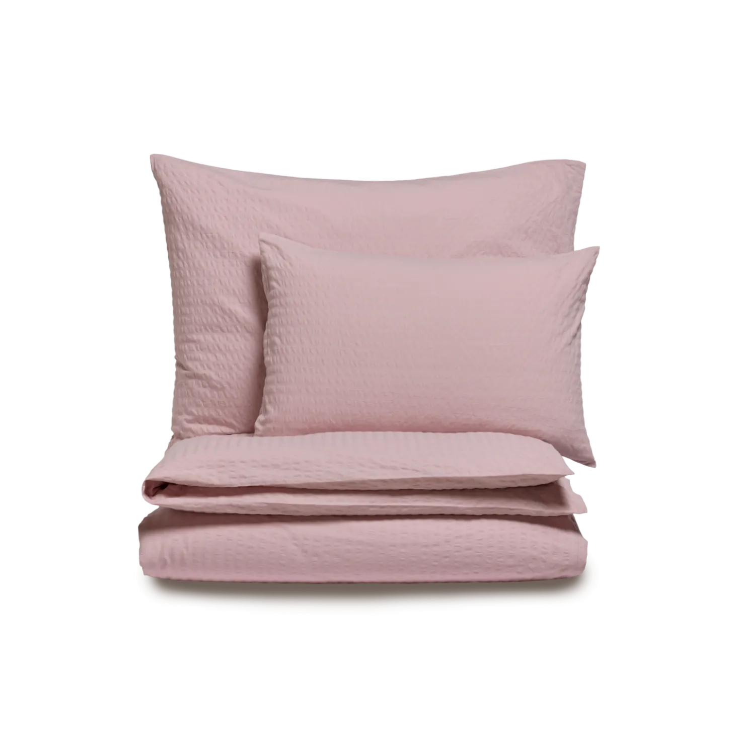 Bettwäscheset Juno aus Baumwolle, Seersucker, GOTSFarbe: lavender pastell